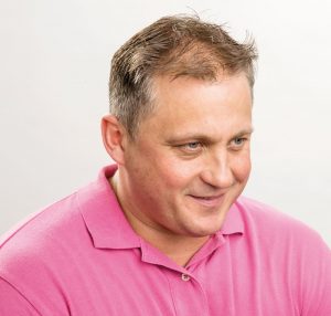 Darren Gough before